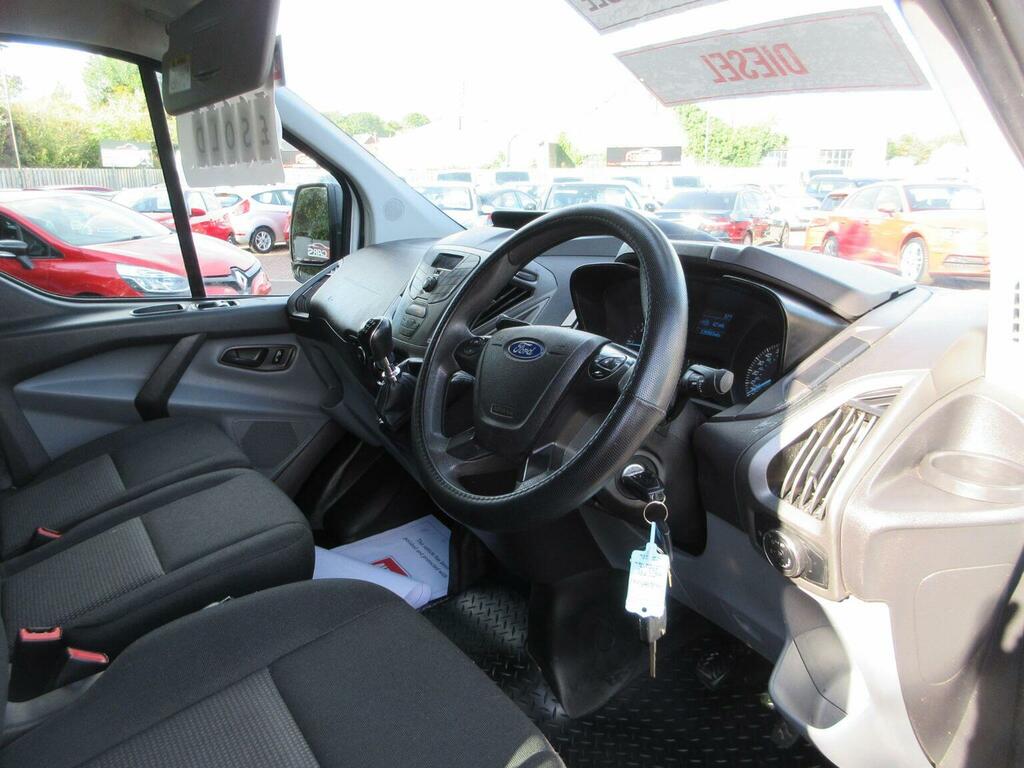 Ford Transit Custom 2.0 350 Ecoblue 1-Way Double Cab Tipper Fwd L3 Eur White #18
