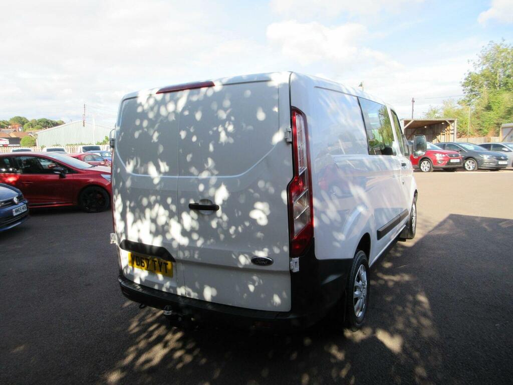 Ford Transit Custom 2.0 350 Ecoblue 1-Way Double Cab Tipper Fwd L3 Eur White #6