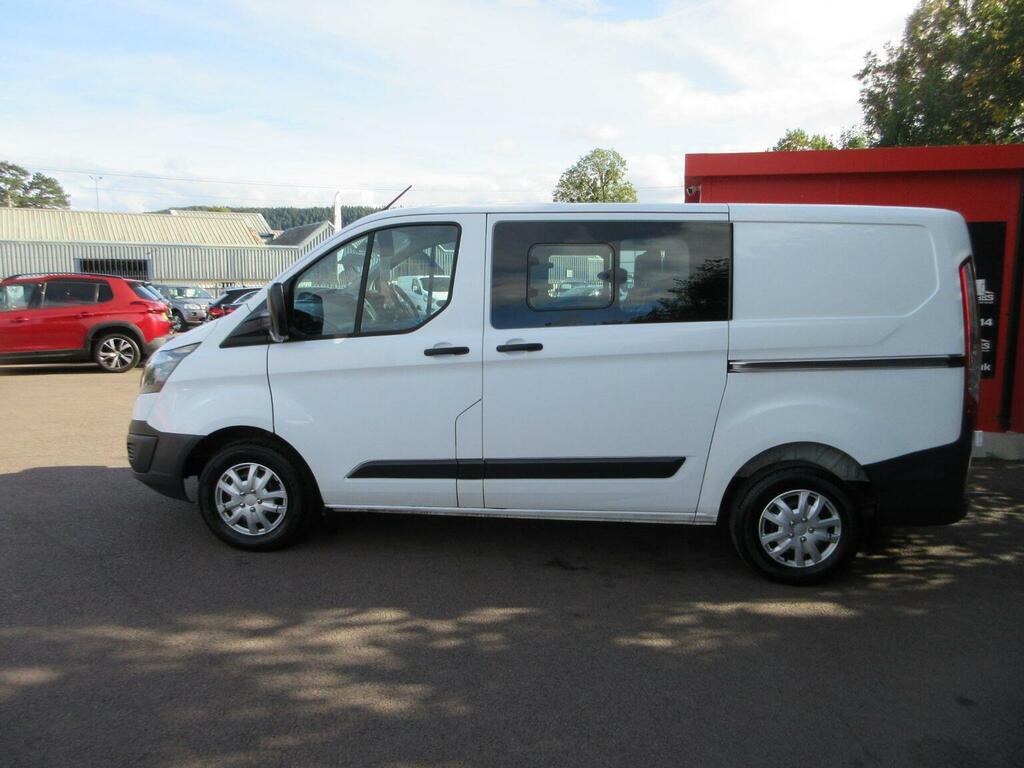 Ford Transit Custom 2.0 350 Ecoblue 1-Way Double Cab Tipper Fwd L3 Eur White #5
