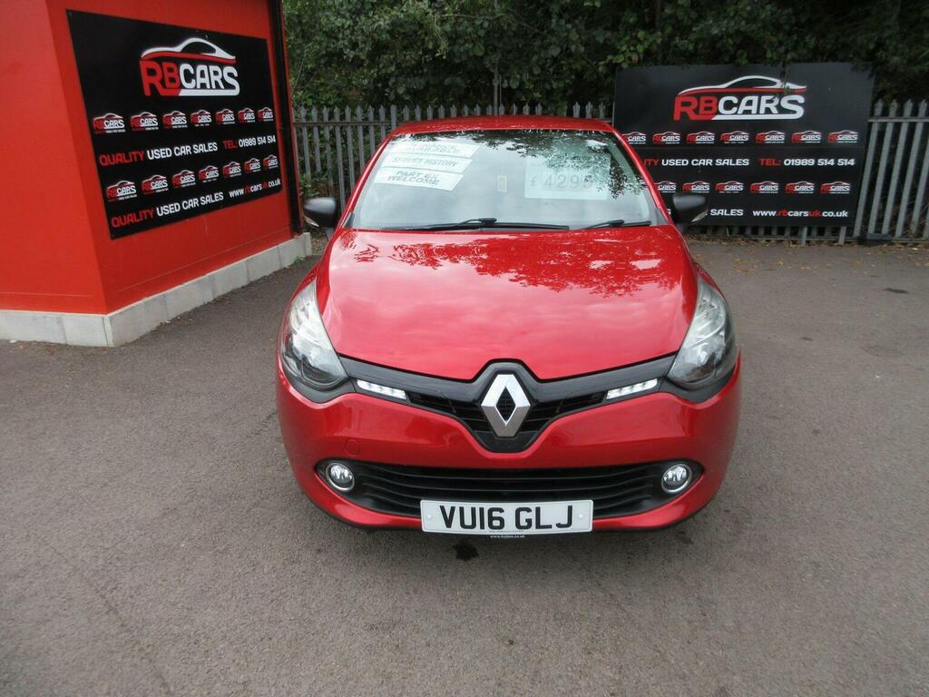 Renault Clio 1.2 16V Play Euro 6 Red #2