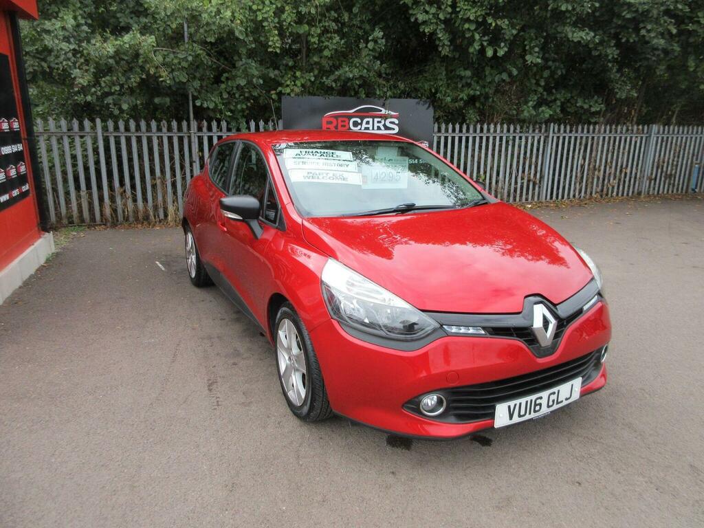 Renault Clio 1.2 16V Play Euro 6 Red