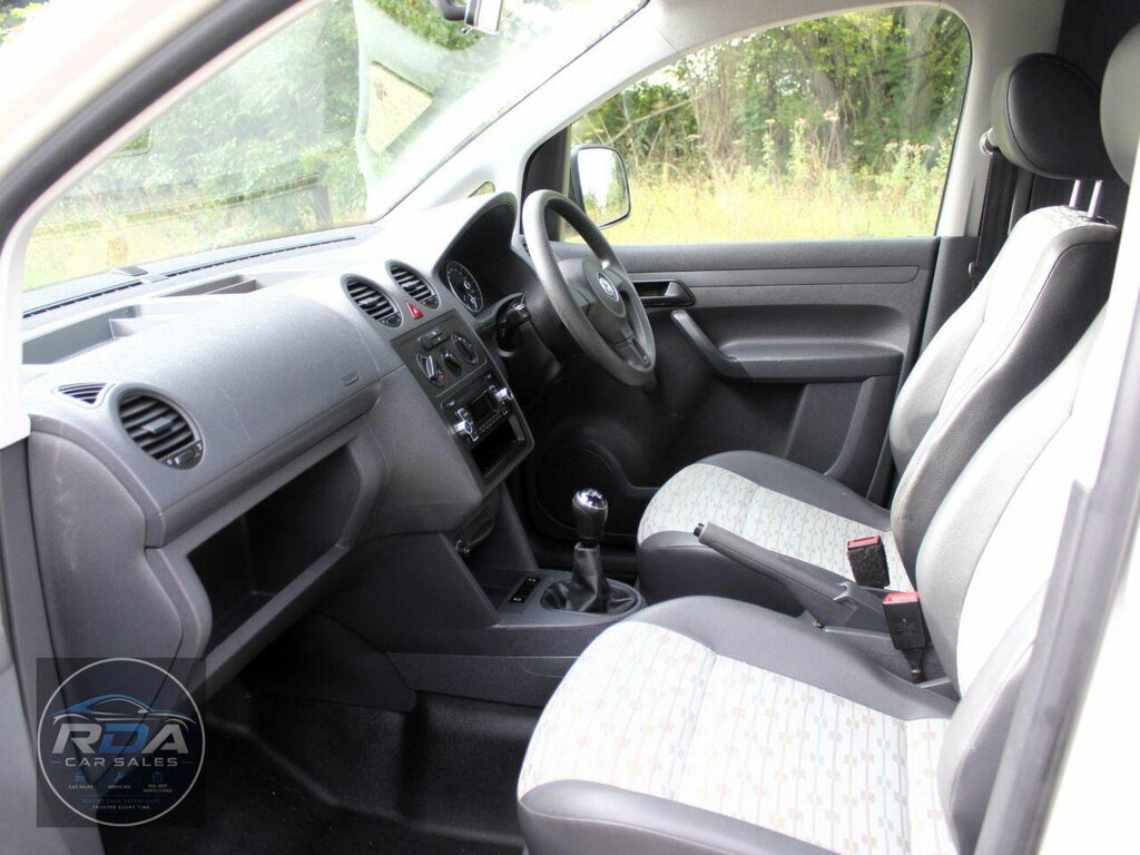 Volkswagen Caddy 1.6 Tdi Bluemotion Tech C20 Panel Van M White #4