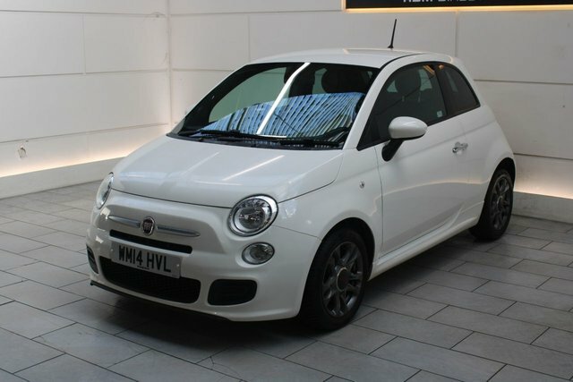 Fiat 500 S White #3
