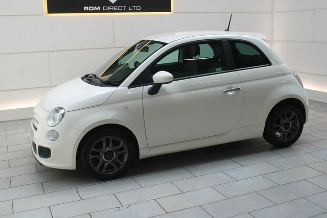 Fiat 500 S White #6