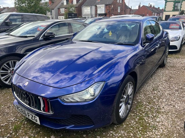 Maserati Ghibli Saloon Blue #5