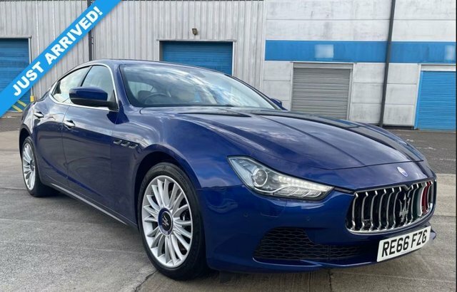 Maserati Ghibli Saloon Blue