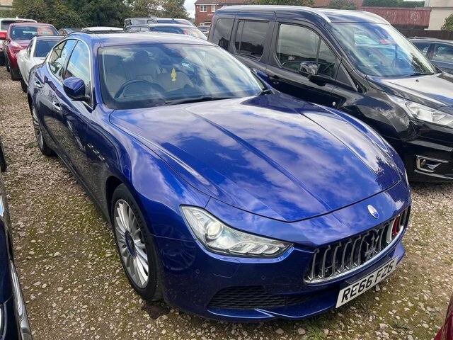 Maserati Ghibli Saloon Blue