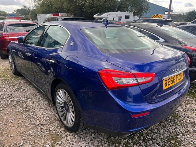 Maserati Ghibli Saloon Blue #3