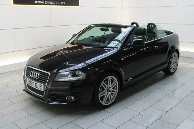 Audi A3 Cabriolet Convertible Black #4