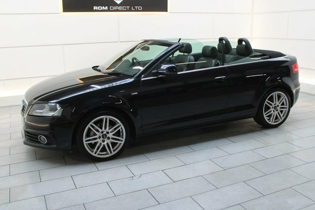 Audi A3 Cabriolet Convertible Black #6