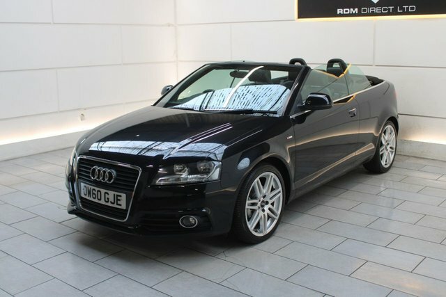 Audi A3 Cabriolet Convertible Black #2