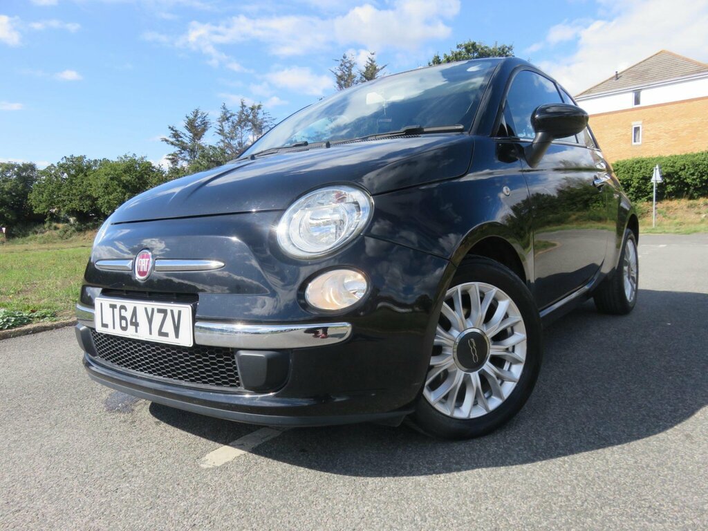 Fiat 500 0.9 Twinair Lounge Dualogic Euro 6 Ss Black #2