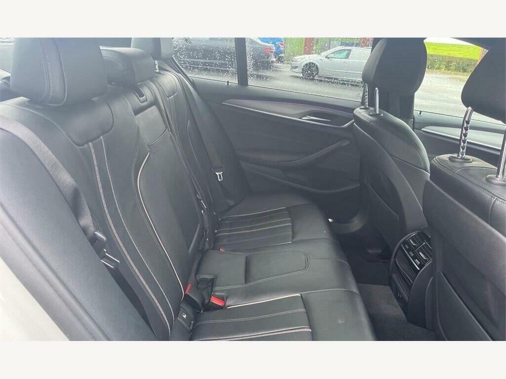 BMW 5 Series 2.0 520I M Sport Euro 6 S S White #6