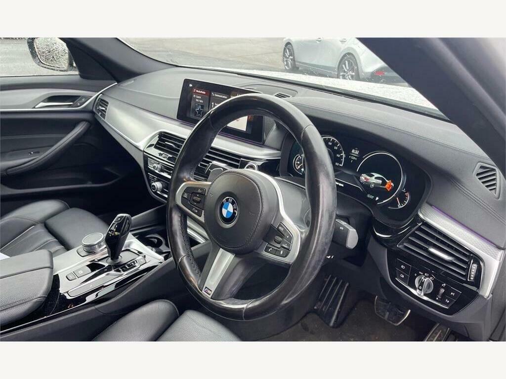BMW 5 Series 2.0 520I M Sport Euro 6 S S White #4