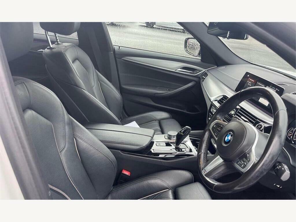 BMW 5 Series 2.0 520I M Sport Euro 6 S S White #5