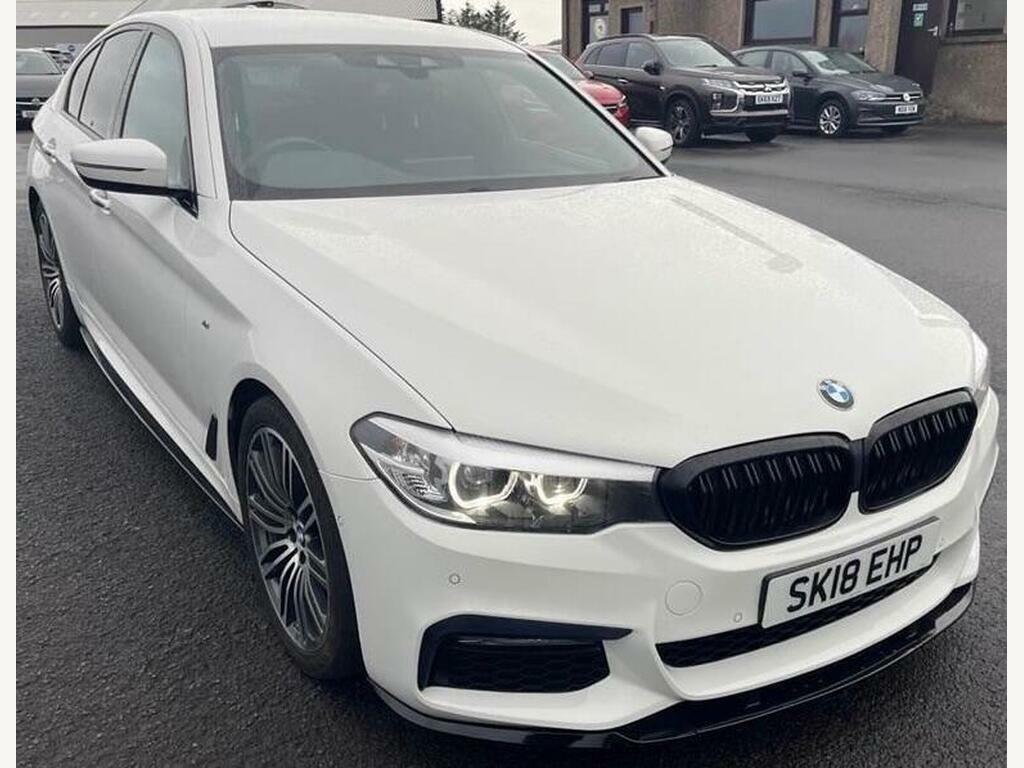 BMW 5 Series 2.0 520I M Sport Euro 6 S S White