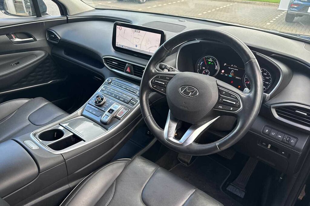 Hyundai Santa Fe 1.6 Tgdi Plug-in Hybrid Premium 4Wd Black #6