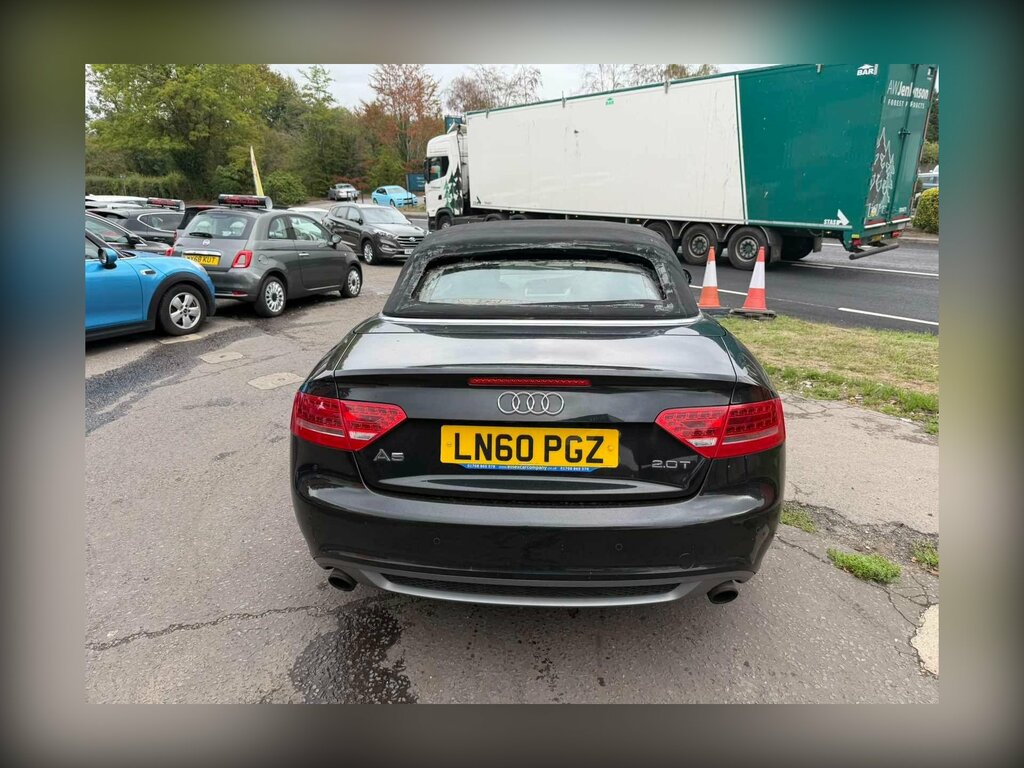 Audi A5 2.0 Tfsi S Line Multitronic Euro 5 Black #6