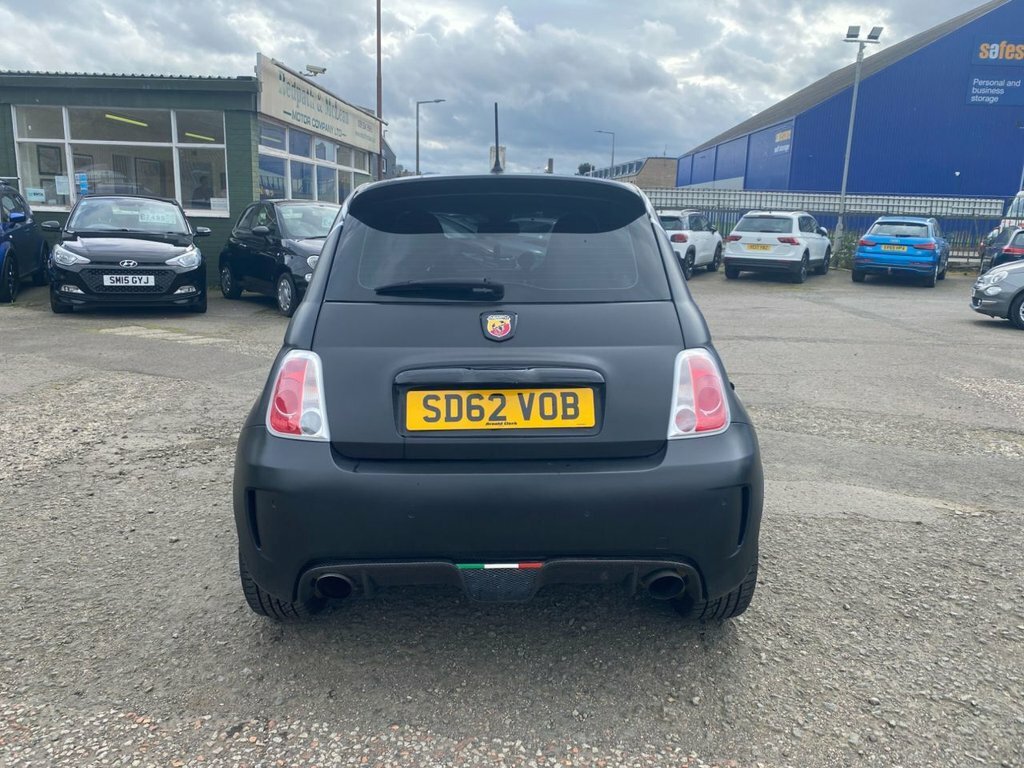 Abarth 500 Hatchback White #6
