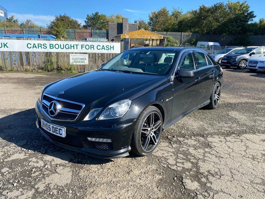 Mercedes-Benz E Class 5.5L Amg Black #3