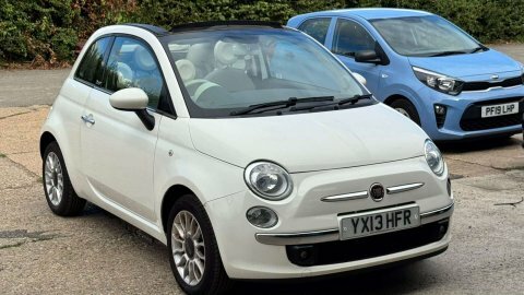 Fiat 500C 2013 13 1.2 White
