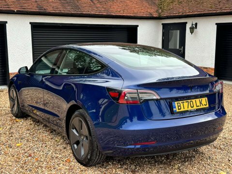Tesla Model 3 2020 70 Model Blue #4
