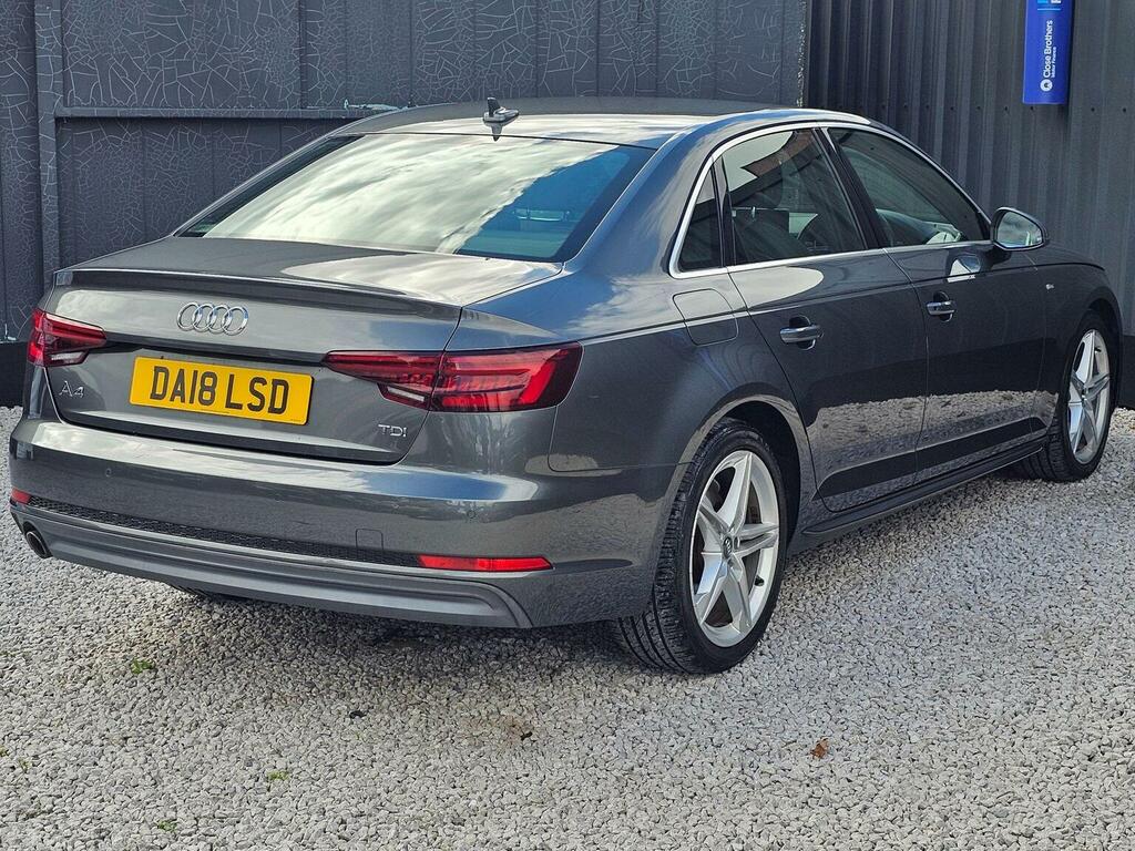 Audi A4 Saloon 2.0 Tdi S Line S Tronic Euro 6 Ss 2 Grey #6