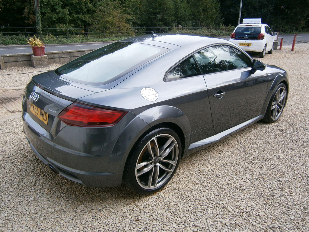 Audi TT 2.0 Tfsi S Line S Tronic Quattro Euro 6 Ss Grey #4