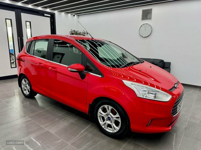 Ford B-Max 2015 1.6 Tdci Zetec Mpv Euro 5 THZ8018 Red #4