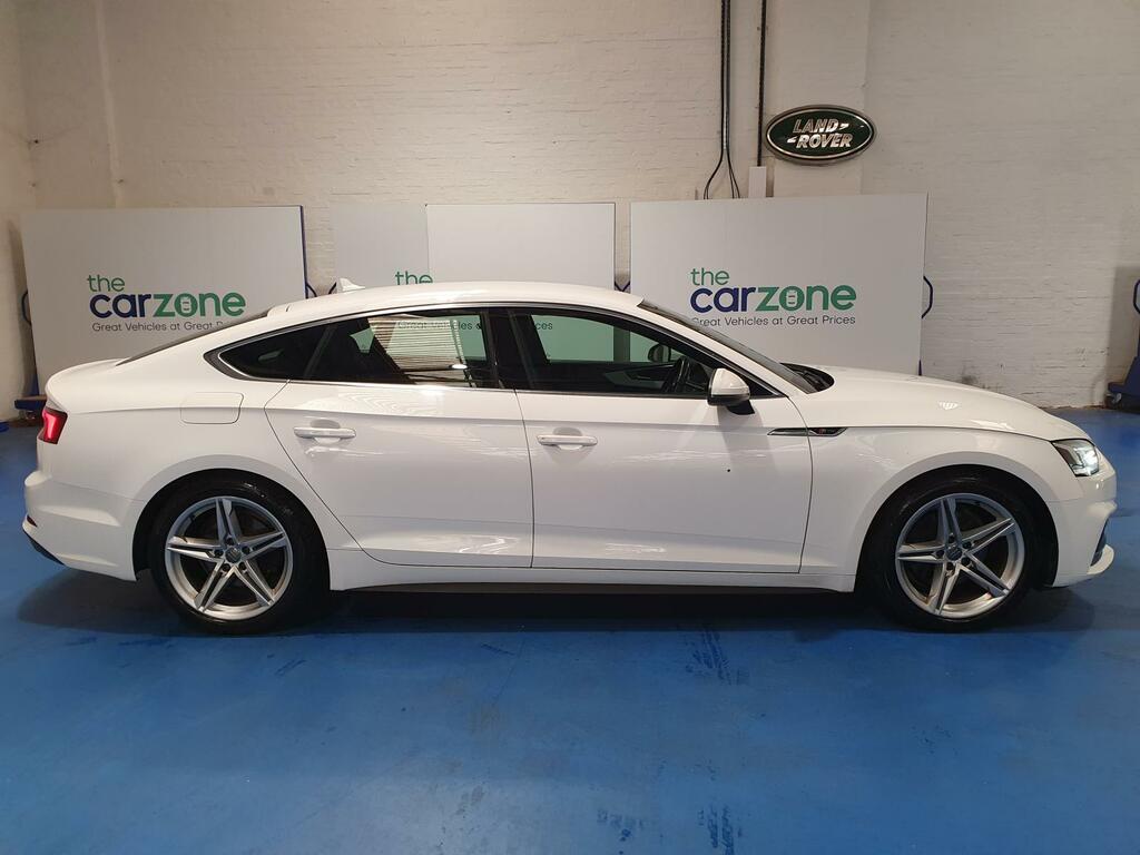 Audi A5 Sportback Tfsi S Line White #2