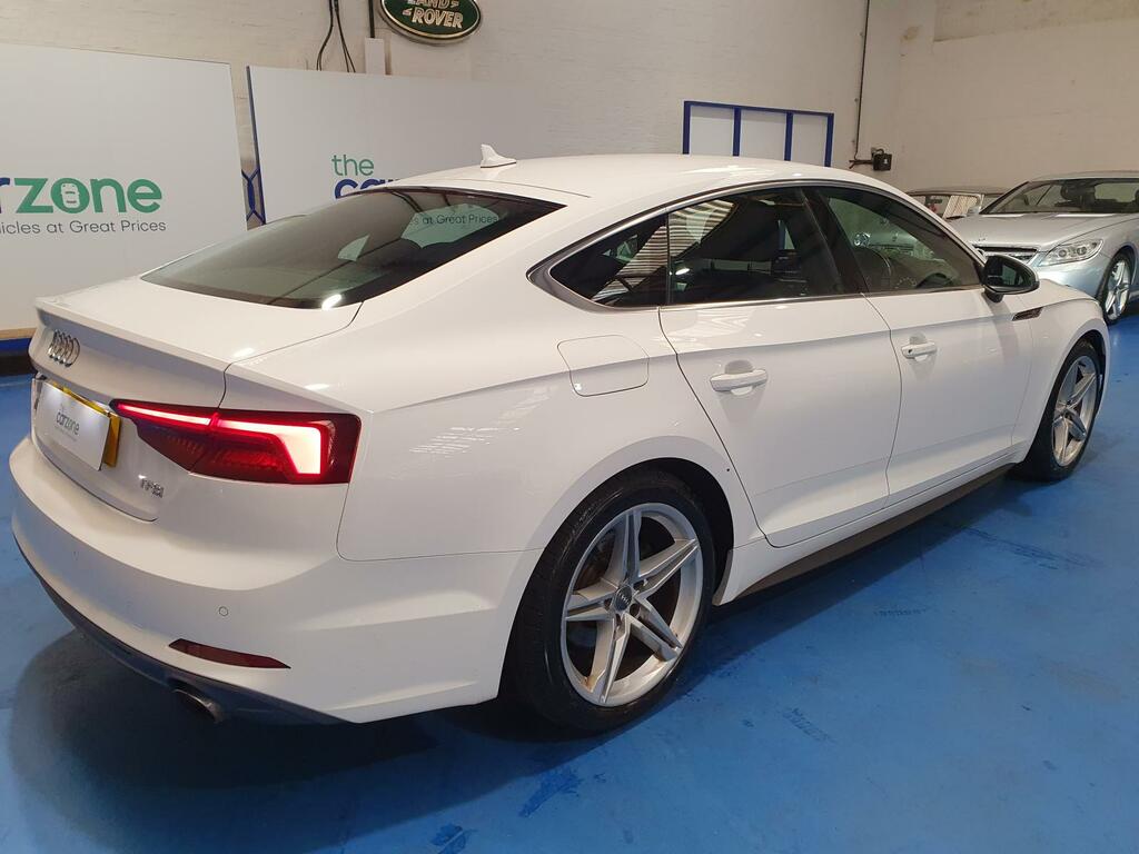 Audi A5 Sportback Tfsi S Line White #3