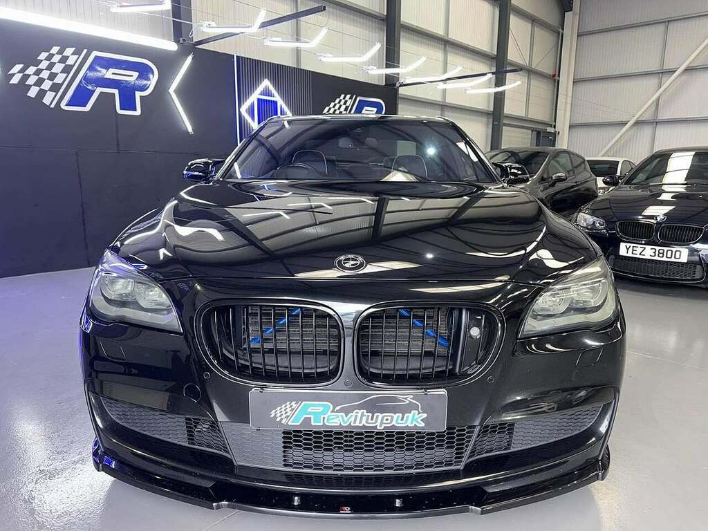 BMW 7 Series 740D M Sport Exclusive Black #5