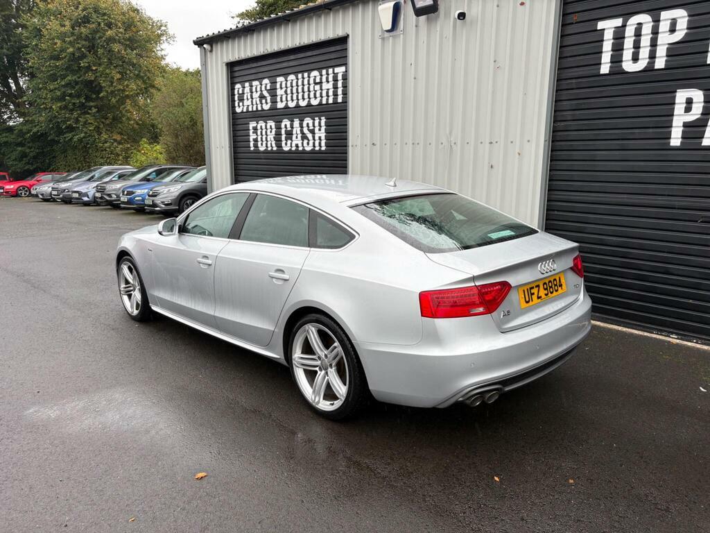 Audi A5 2.0 Tdi Se Technik Sportback S Tronic Quattro Euro Grey #4