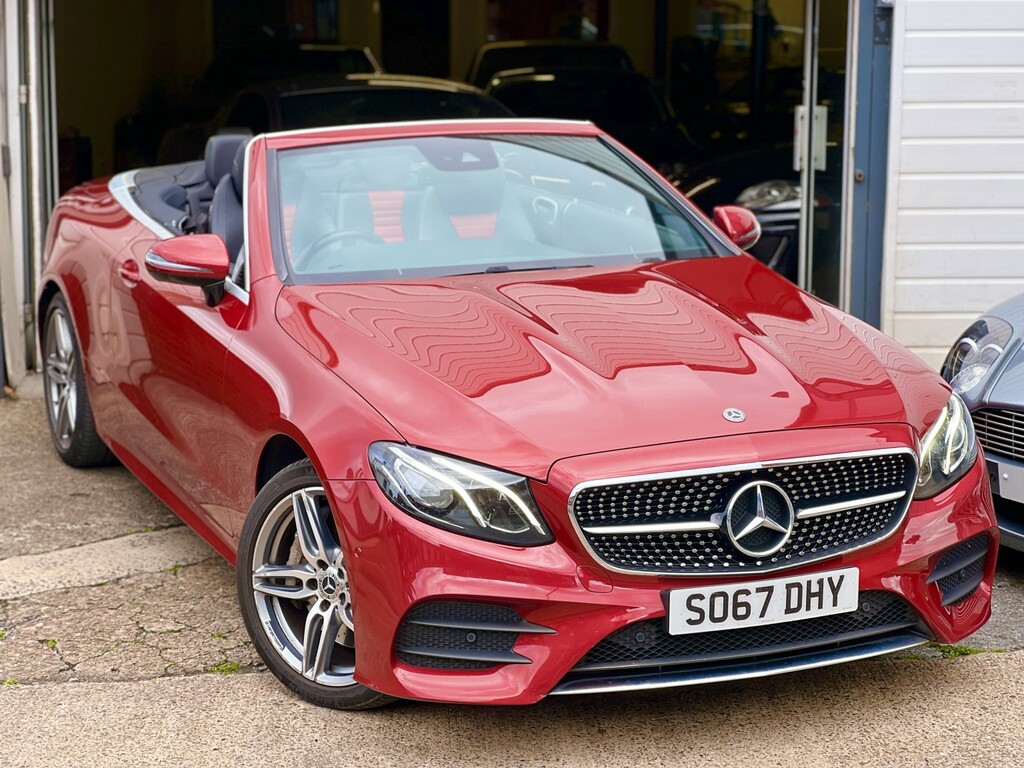 Mercedes-Benz E Class 3.0 E400 V6 Amg Line Red