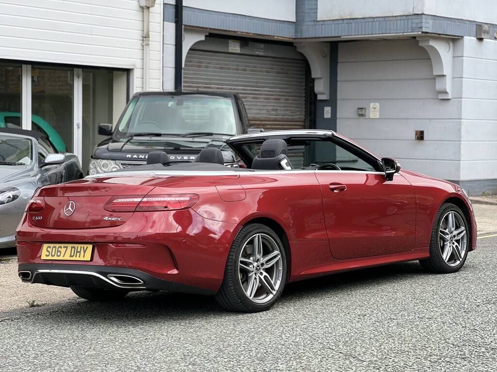 Mercedes-Benz E Class 3.0 E400 V6 Amg Line Red #3