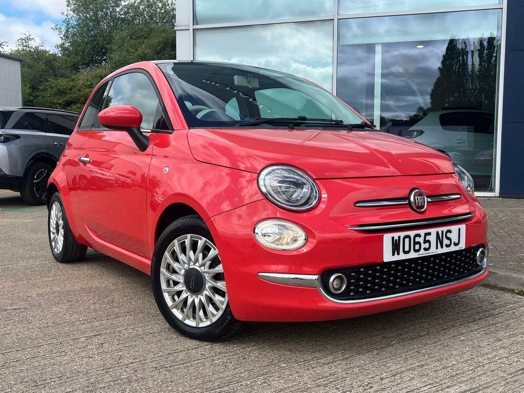 Fiat 500 1.2 Lounge Hatchback Euro 6 Ss Pink