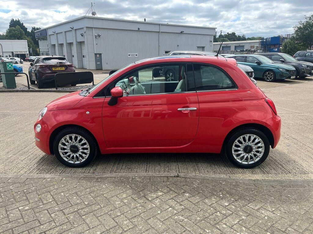 Fiat 500 1.2 Lounge Hatchback Euro 6 Ss Pink #6