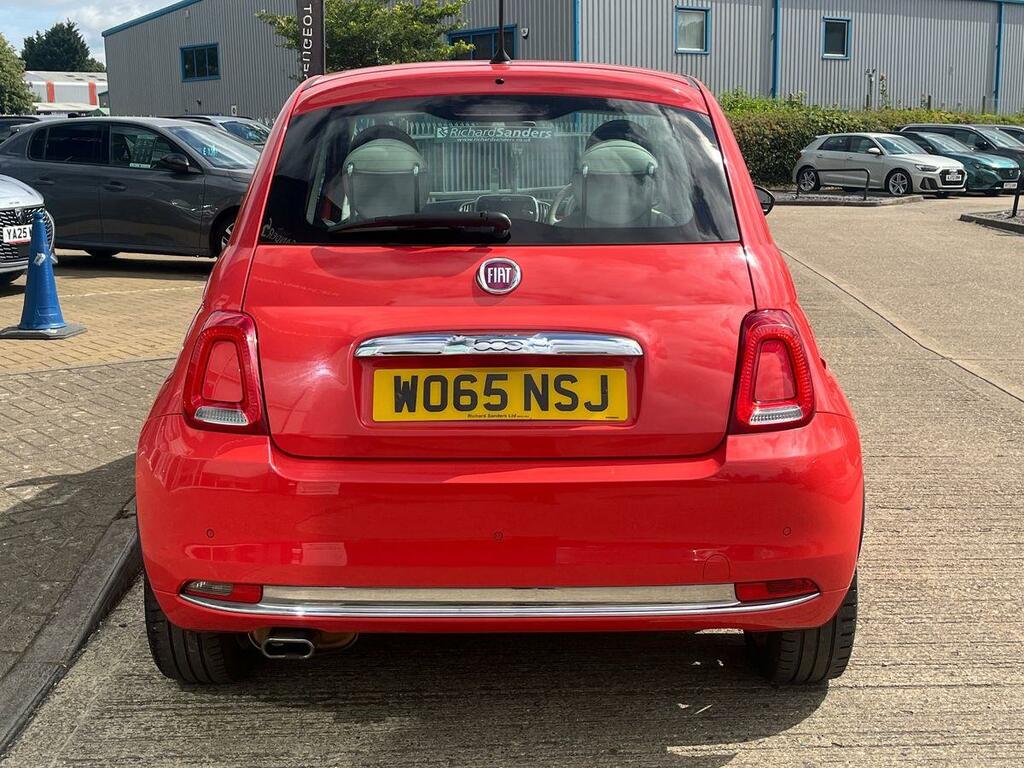 Fiat 500 1.2 Lounge Hatchback Euro 6 Ss Pink #4