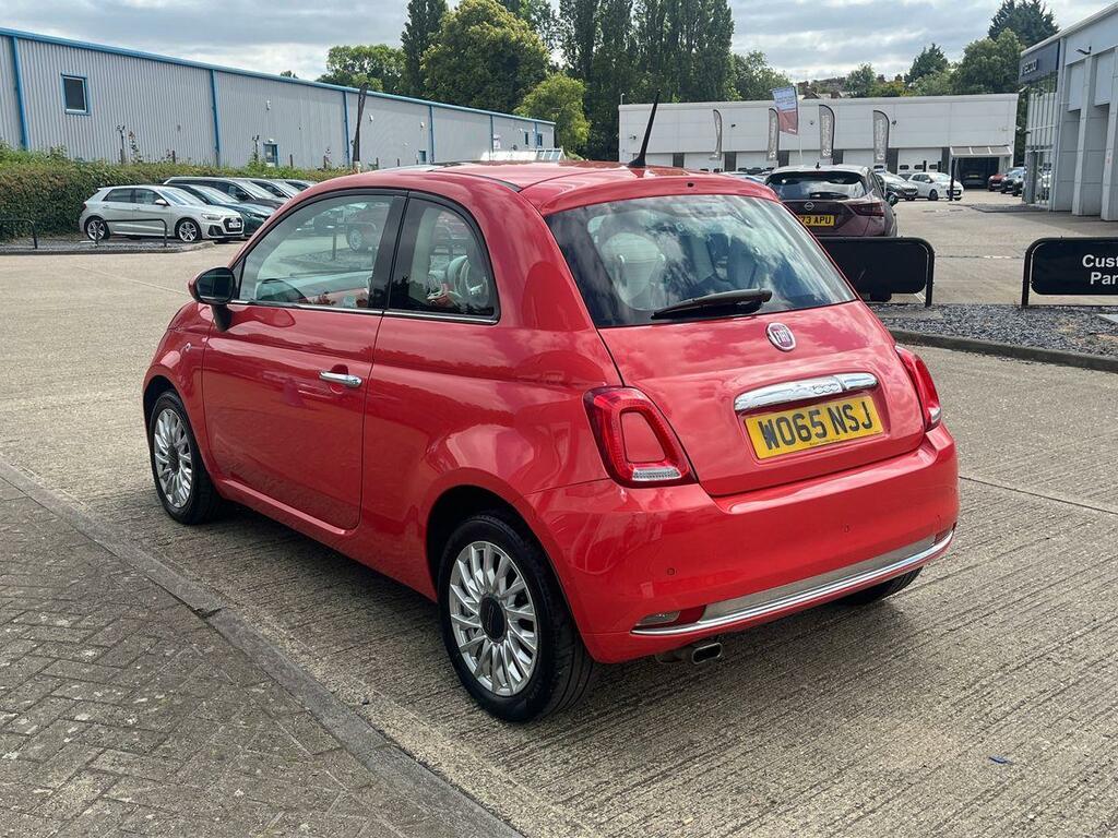 Fiat 500 1.2 Lounge Hatchback Euro 6 Ss Pink #5