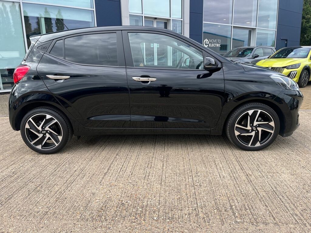 Hyundai I10 1.0 Premium Hatchback Euro 6 Ss Black #2