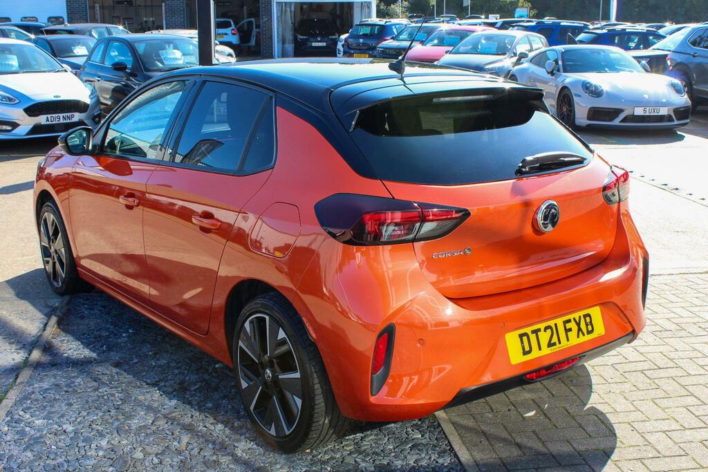 Vauxhall Corsa-e 50Kwh Sri Nav Premium Hatchback Orange #4