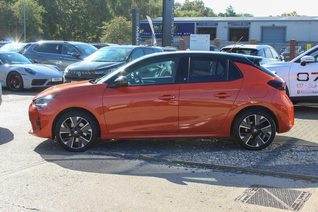 Vauxhall Corsa-e 50Kwh Sri Nav Premium Hatchback Orange #5