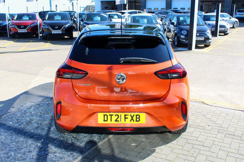 Vauxhall Corsa-e 50Kwh Sri Nav Premium Hatchback Orange #6