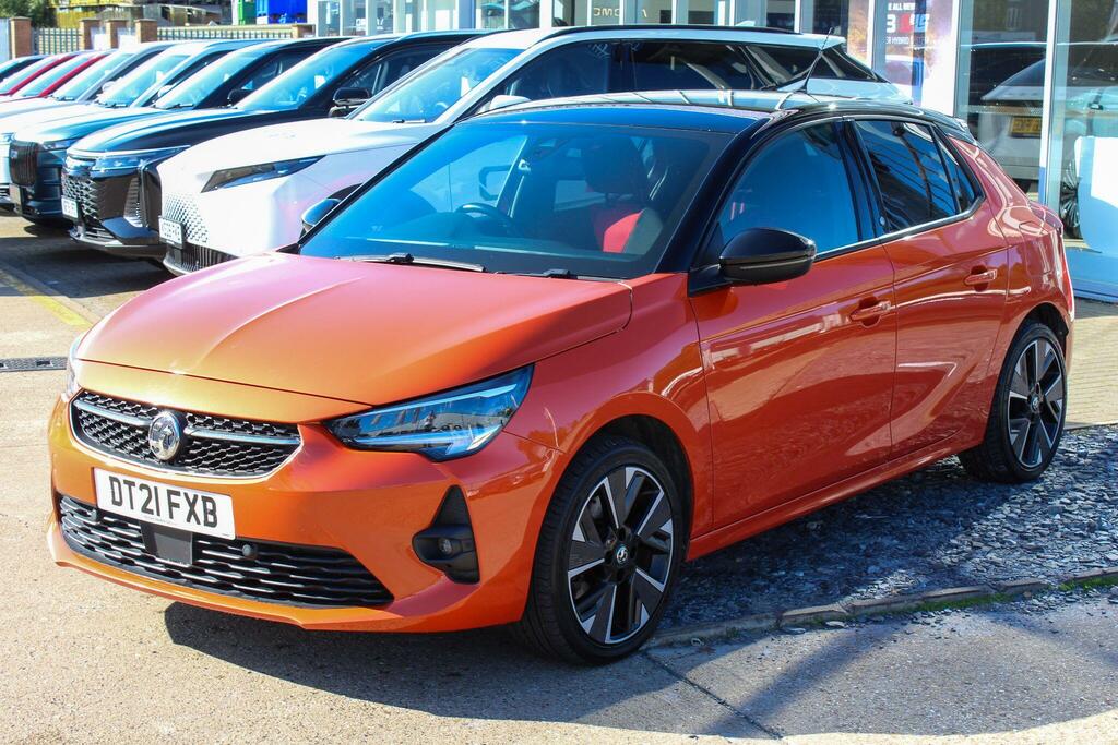 Vauxhall Corsa-e 50Kwh Sri Nav Premium Hatchback Orange #3