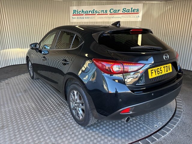 Mazda 3 2.0 Skyactiv-g Se-l Nav Hatchback Manua FY65TDV Black #6