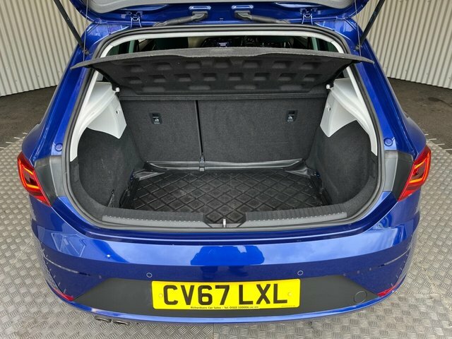 Seat Leon 1.4 Ecotsi Fr Technology Hatchback Dsg Blue #5