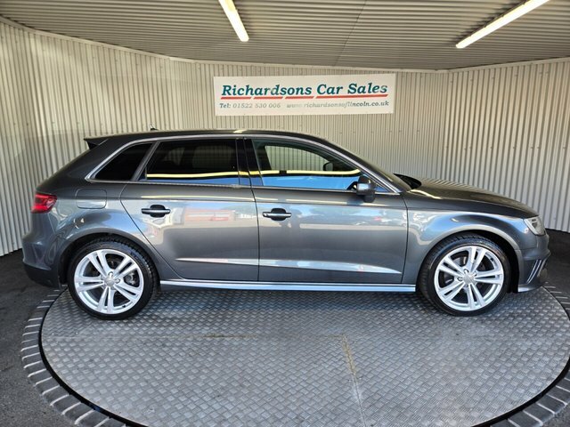 Audi A3 2.0 Tdi S Line Sportback S Tronic Euro Grey #2