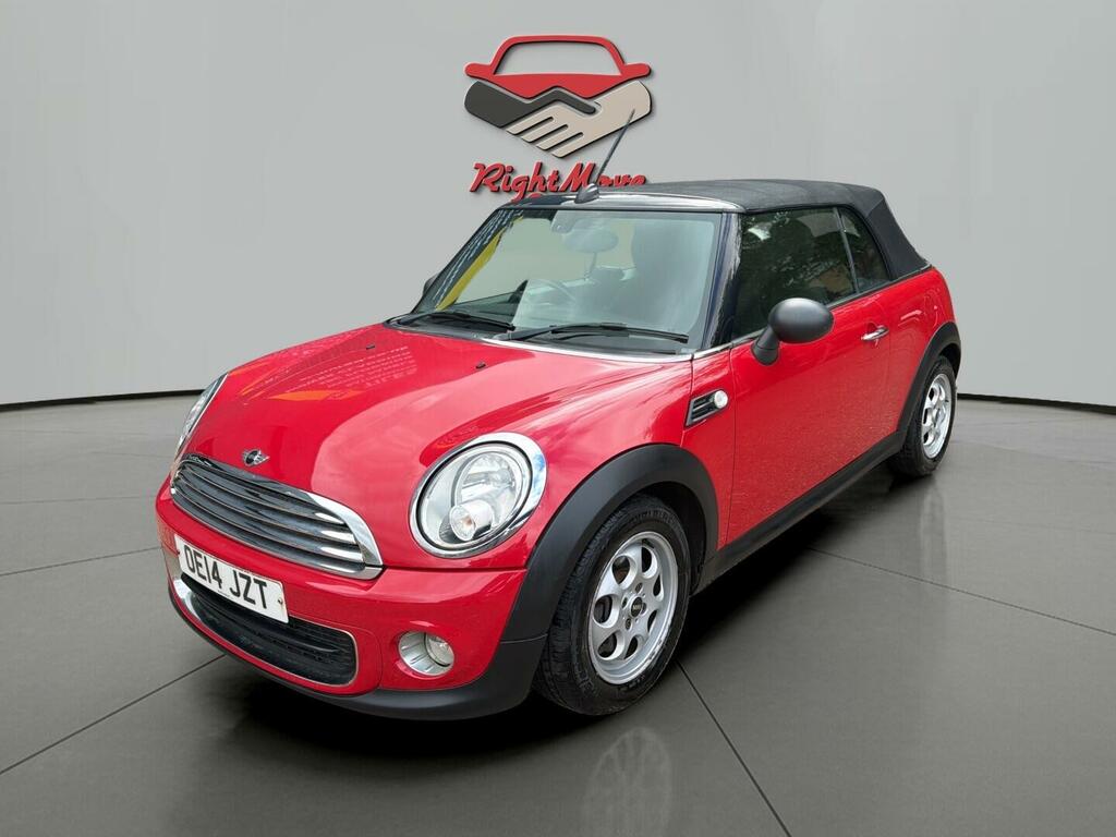 Mini Convertible One Red