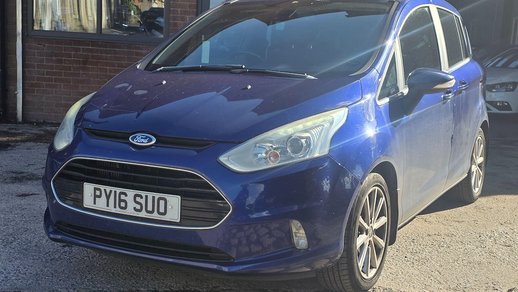 Ford B-Max 1.0T Ecoboost Titanium Euro 5 Blue #2