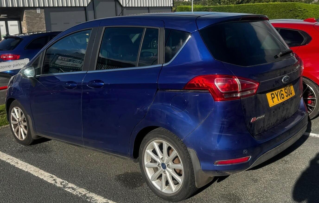 Ford B-Max 1.0T Ecoboost Titanium Euro 5 Blue #2
